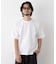 微起毛クロップドTシャツ 半袖
