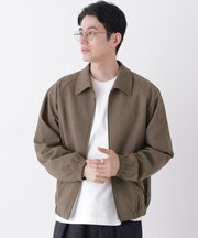 テクノギャバZIPブルゾン(セットアップ可)