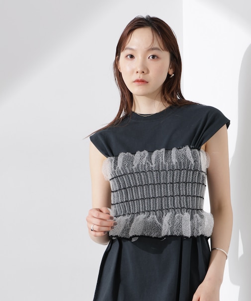 ODAKHA／clear specter tube top