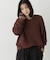 ロービングクルーネックルーズニット