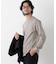 アンチスメルクルーネックTシャツ 長袖