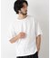 スラブヘンリーワイドTシャツ 半袖