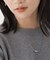 長さ調整可アジャスターチェーンラウンドパーツネックレス
