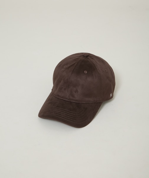 Healthknit / 別注 刺しゅうフェイクスエードCAP