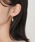 ドロップ型ピアス