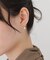 イミテーションパールシンプルピアス
