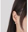 イミテーションパールシンプルピアス