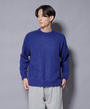 ｢COFIL｣ SCIARADA モヘヤ混 クルーネックニット