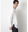 ミニワッフルクルーネックTシャツ 長袖
