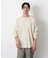 ミニワッフルクルーネックTシャツ 長袖