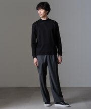 ｢FORMAL JERSEY｣モックネックカットソー長袖