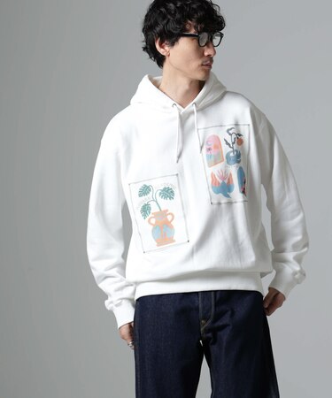 「Toyameg」modern academic リメイクプルオーバーパーカー