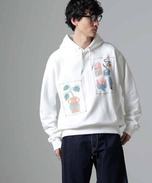 「Toyameg」modern academic リメイクプルオーバーパーカー