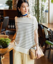 SUMMER VEIL KNIT ワイドプルオーバー