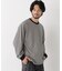 コーマコットン先染めボーダーTシャツ 長袖