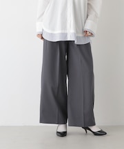 ツータックワイドツイルパンツ(セットアップ可)