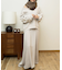 【一部店舗限定】【2点セット】Vネックニット×キャミワンピセット