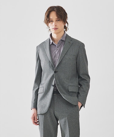 【FLEX JACKET/セットアップ対応】ストレッチ ポンチ ジャケット