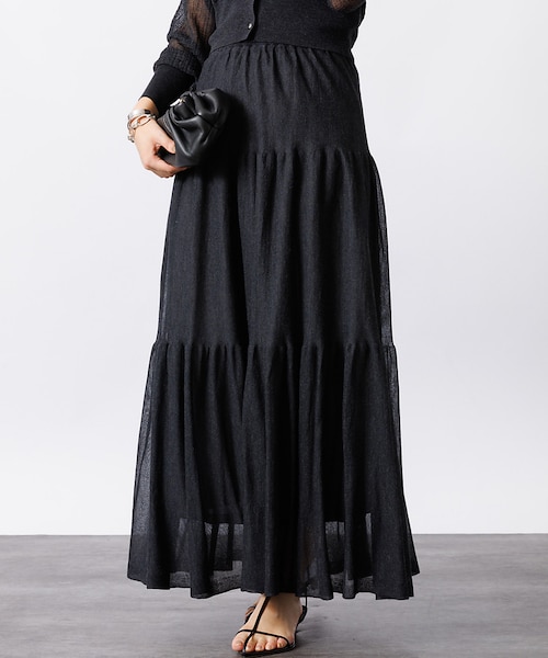【新品】セミシアーティアードスカート FRAY I.D スカート 「00サイズ」セミシアーティアードスカート