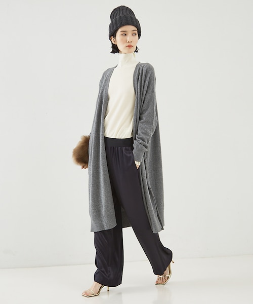 COCUCA】ウールロングカーディガン｜アバハウスのアウトレット通販