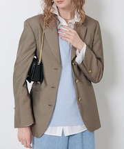 チェックビックジャケット