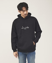 【CITY】刺繍 プルオーバー パーカー