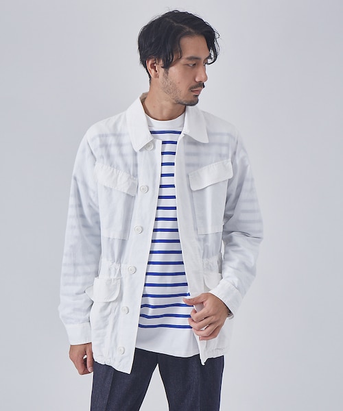 LACOSTEのサファリジャケットASPESI LEON ASPESI / アスペジ サファリ ジャケット｜アバハウスのアウトレット
