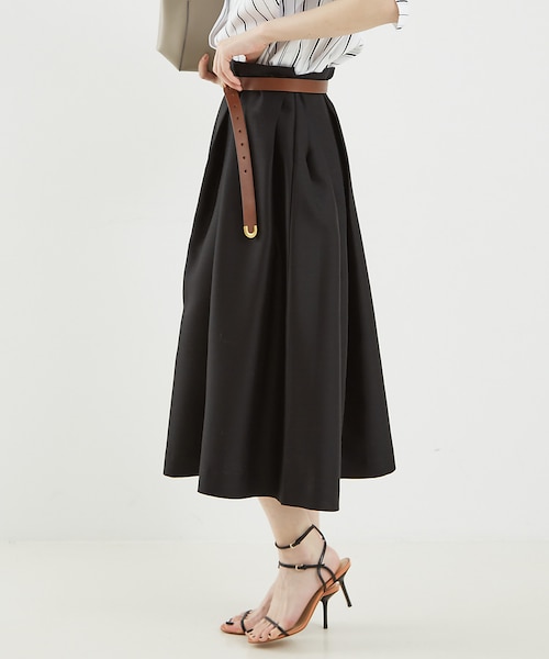 Toteme トーテム　サテンスカート TOTEME(トーテム)】 Low-waist straight skirt｜PARIGOT ONLINE