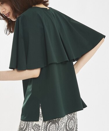 シルケットマルチWAYケーププルオーバー