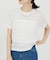 シャーリングボーダーTシャツ
