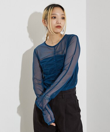 フロントシャーリング シアー ロンT