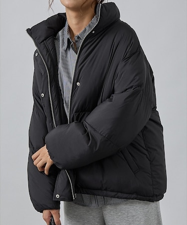 【non-no掲載】中綿オーバースタンドブルゾン