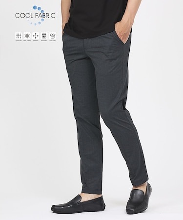 【接触冷感】ハイブリッド スラックス