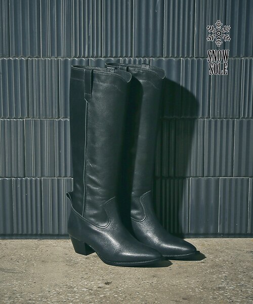 スノーソール】ウエスタンロングブーツ｜アルフレッドバニスターの