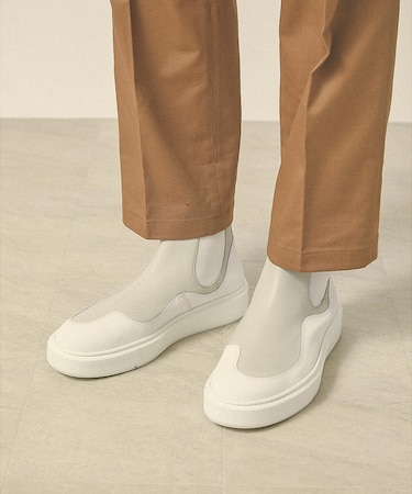 リブテックソール サイドゴア スニーカー