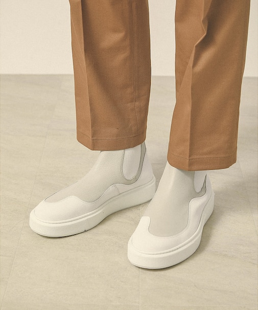 リブテックソール サイドゴア スニーカー