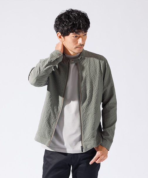 【QuicDry / セットアップ対応】オニサッカー ライダーズジャケット