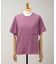 ショートスリーブ ニットTシャツ