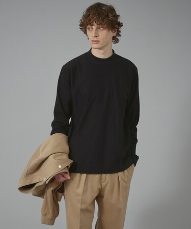 SD Extra Thick Jersey 長袖モックネック