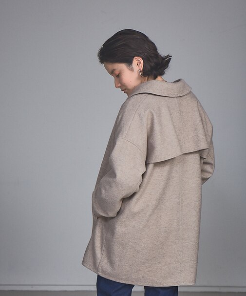 【展開店舗限定】バックフリルカバーオール