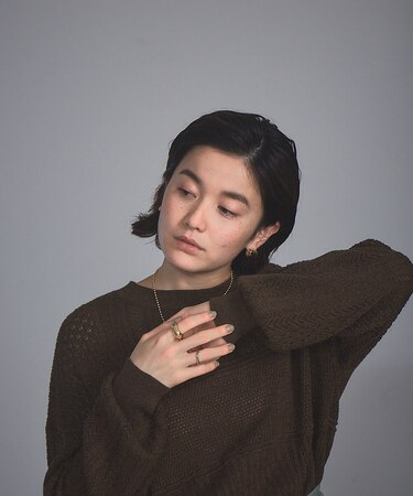 【展開店舗限定】透かし編みコンビニット