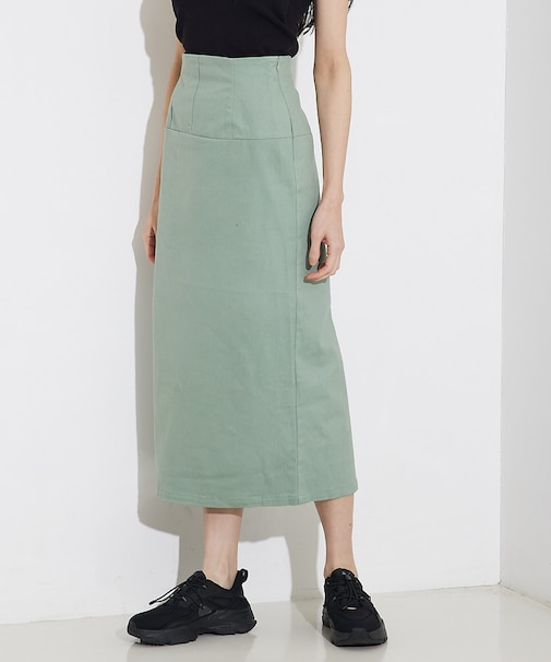 【展開店舗限定】コットンペンシルスカート