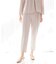 カットジョーゼットイージーテーパードパンツ
