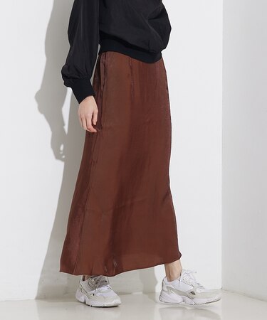 【セットアップ対応】スパークシャンブレーマーメイドスカート