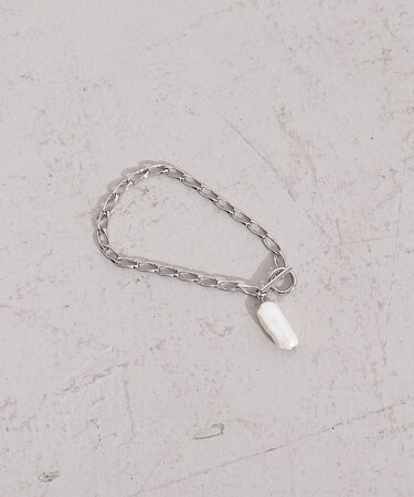 パールチェーンブレスレット