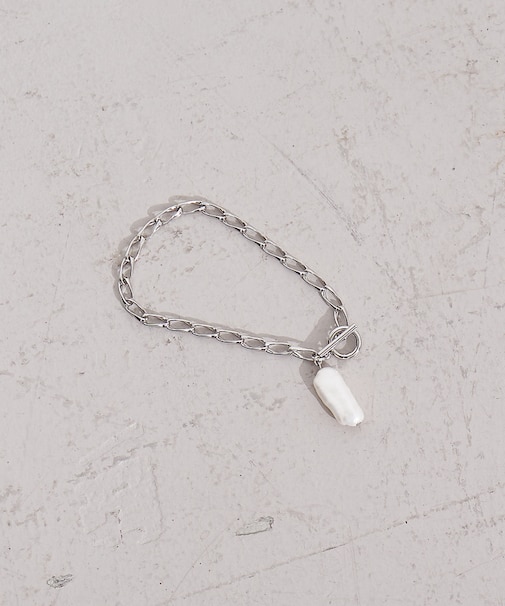 パールチェーンブレスレット