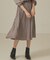 【セットアップ対応】ツイルシャンブレーミモレスカート