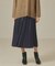 【セットアップ対応】ツイルシャンブレーミモレスカート
