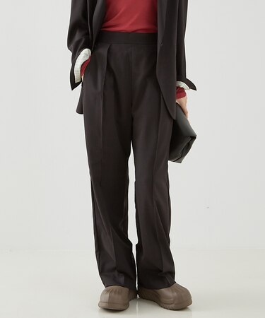 【COCUCA】ワイドトラウザース