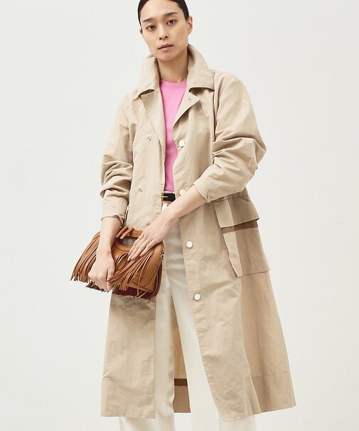 【HARUNOBUMURATA】HERMAN コットンリネンコート